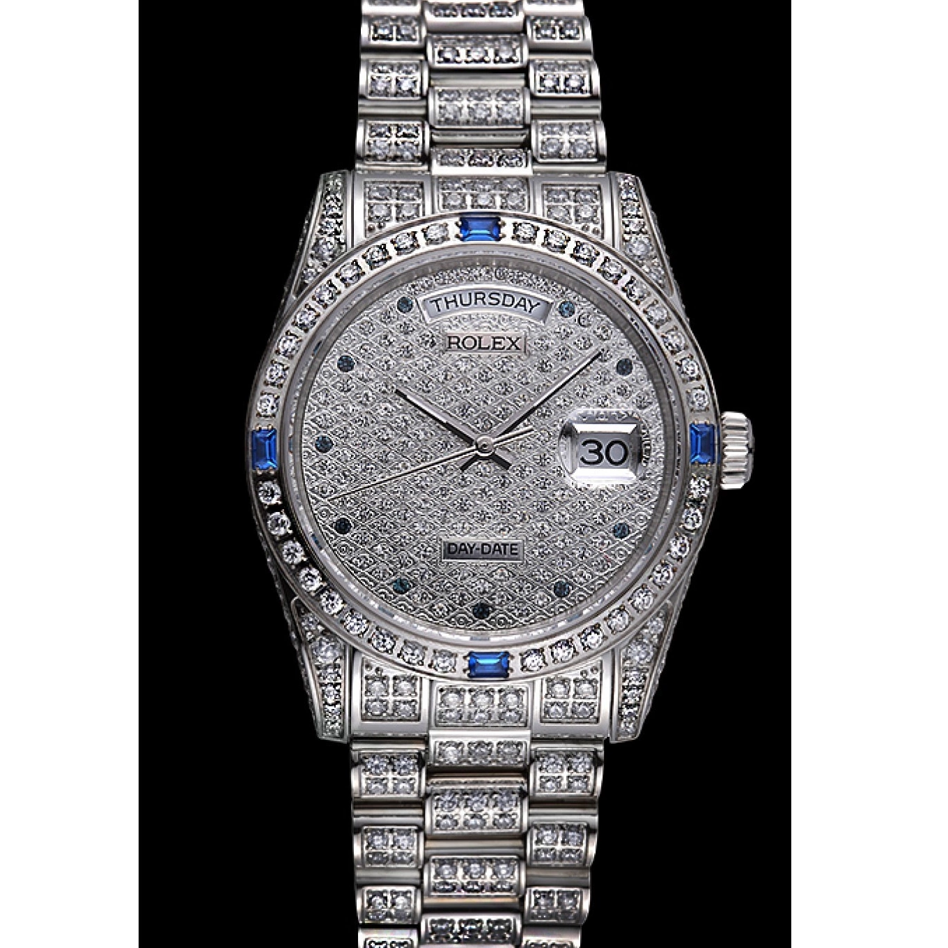 AAA Replica Watches Swiss 621613 Diamonds-srl183 Day-Date Rolex 0716